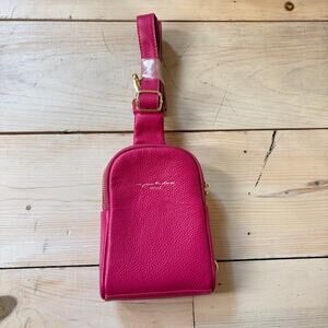 Inicat NWOT Women's Small Crossbody Sling Bag Vegan Leather Purse